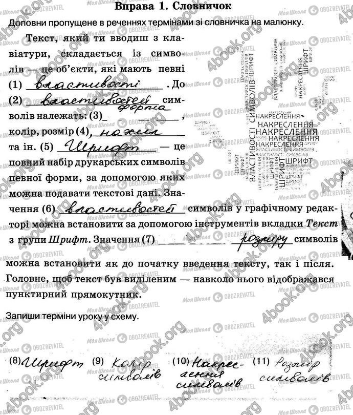 ГДЗ Інформатика 5 клас сторінка Стр.57 Впр.1